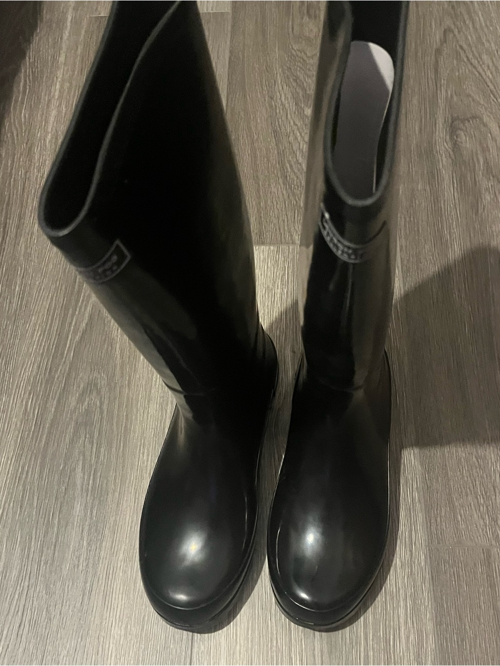 London Fog Thames Women's Waterproof Rain Boots size 8